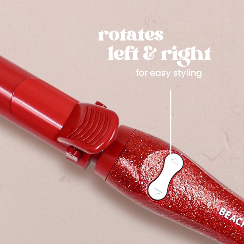 Beachwaver® B1.25 Red Glitter