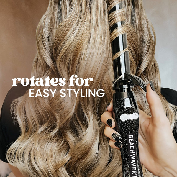 Beachwaver®B1 Black Glitter