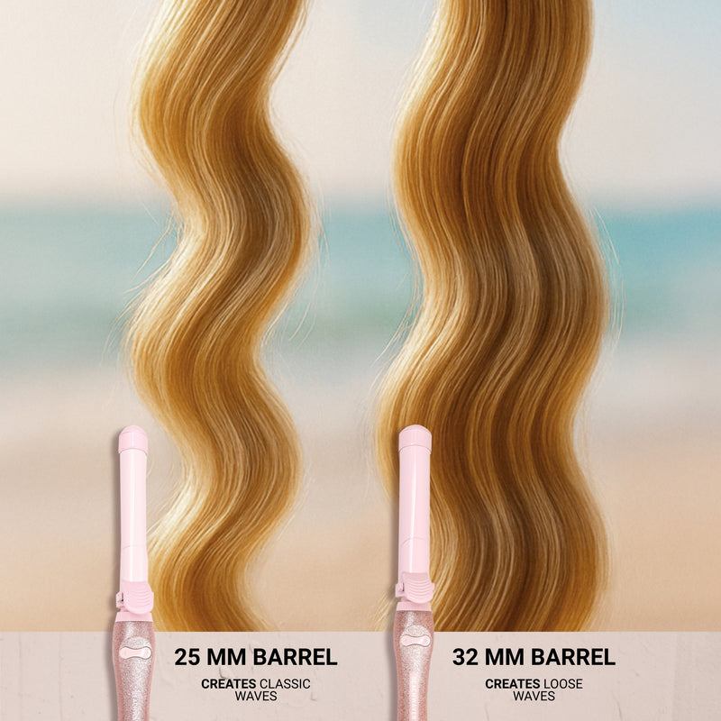 Beachwaver® B1.25 Pink Glitter
