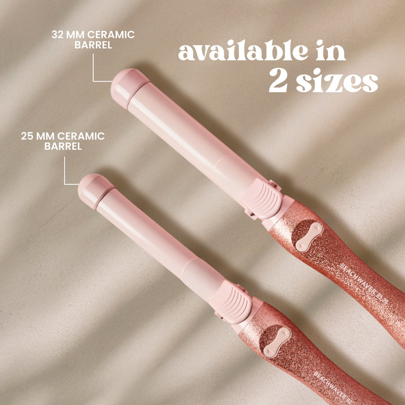 Beachwaver® B1.25 Pink Glitter