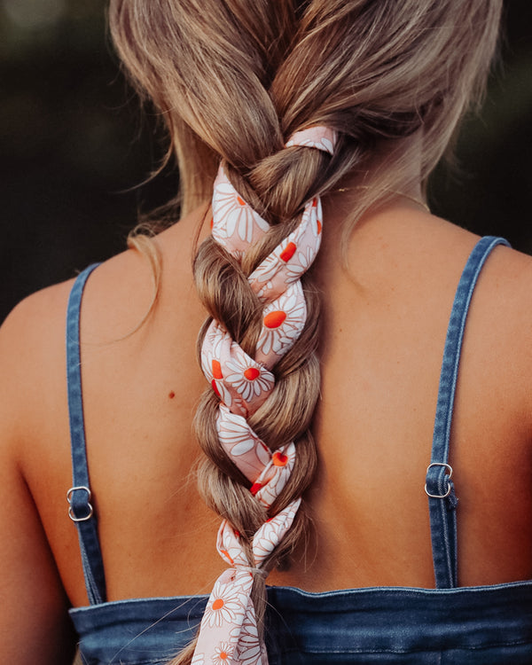 LAST CHANCE! Just Classically Cassidy Hair Scarf - Daisy Darling